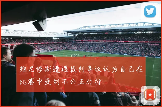 维尼修斯遭遇裁判争议认为自己在比赛中受到不公正对待